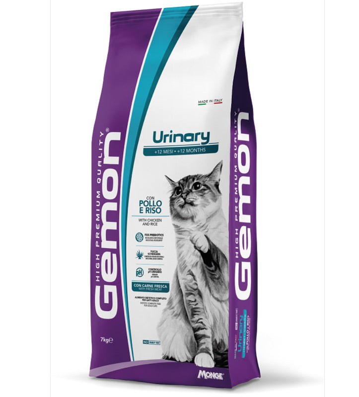Gemon Urinary Pollo e Riso 7kg - Crocchette per Gatti Gemon Urinary Pollo e Riso 7kg - Crocchette per Gatti